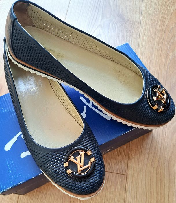 Балетки шкіряні 39р.