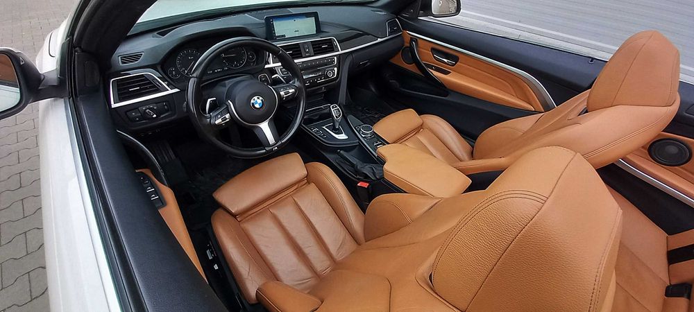 BMW 430i M Pakiet Cabrio Adaptive Led Skóry Toffi 360* Virtual Zamiana