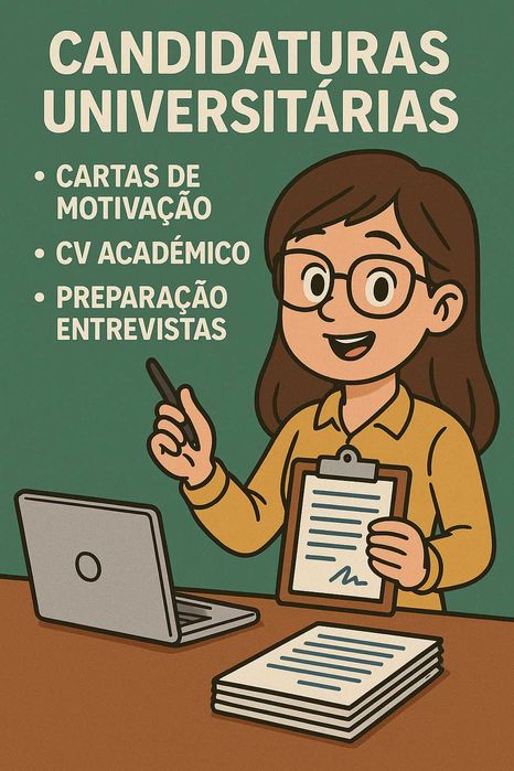 Candidaturas Universitárias | CV e Cart Motiv | Preparação Entrevistas
