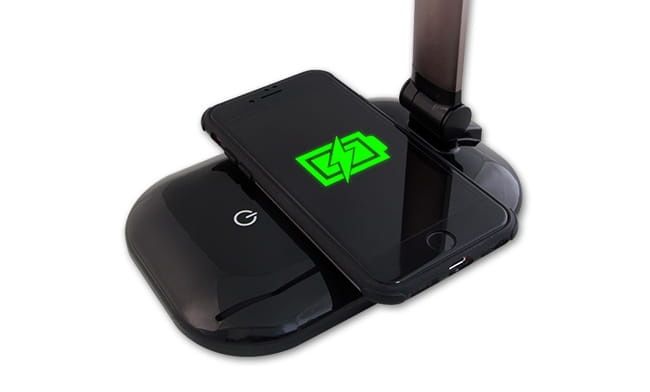 Lampa biurkowa Diana LED 5W 4500K QI ładowanie indukcyjne