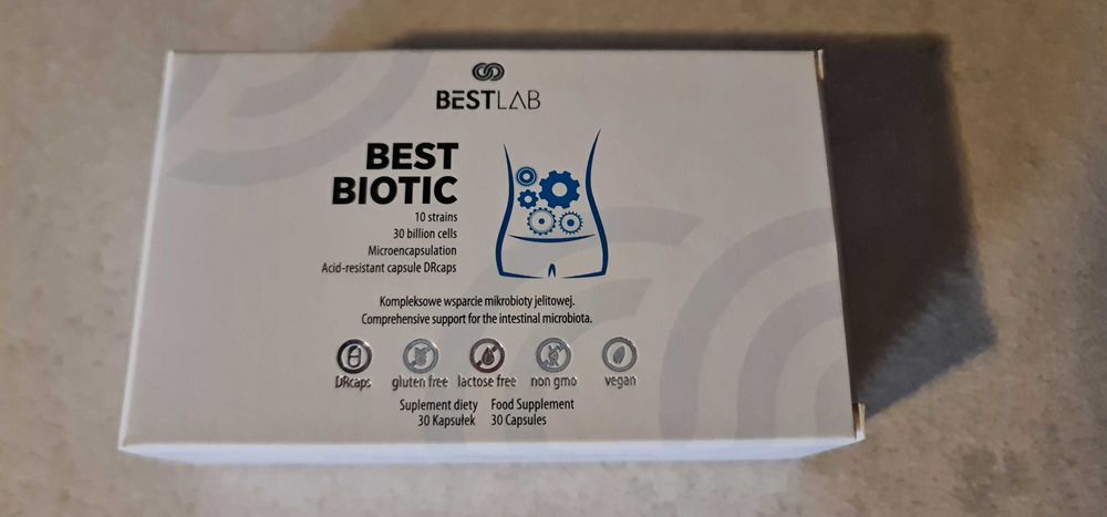 Probiotyk probiotic BestBiotic 30kaps 30mld (lab one health lab sanprobi)