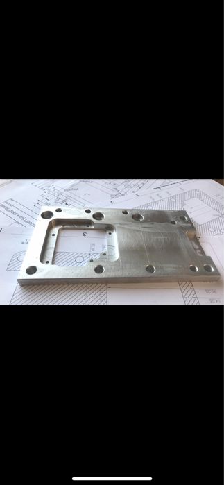 Frezowanie cnc nakretki trapezowe