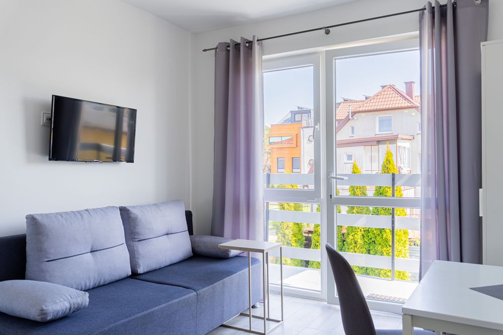 Karwia – Leśny 70m od Plaży Kameralne Pokoje z Aneksami Kuchennymi