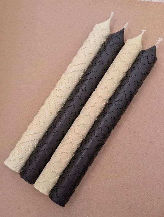 Свечи восковые цветные