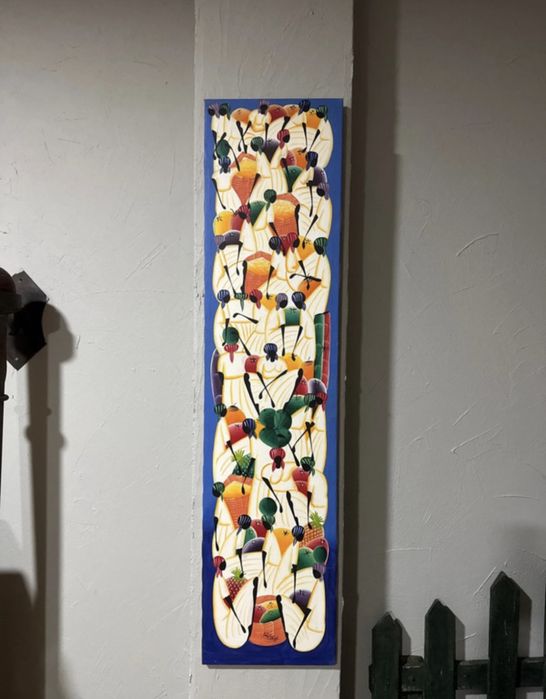 Quadro de parede colorido