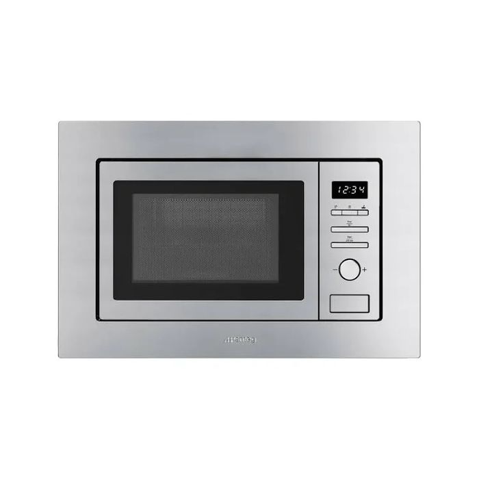 Smeg Micro-ondas FMI020X de 800 W e de 20 Litros - Aço Inox