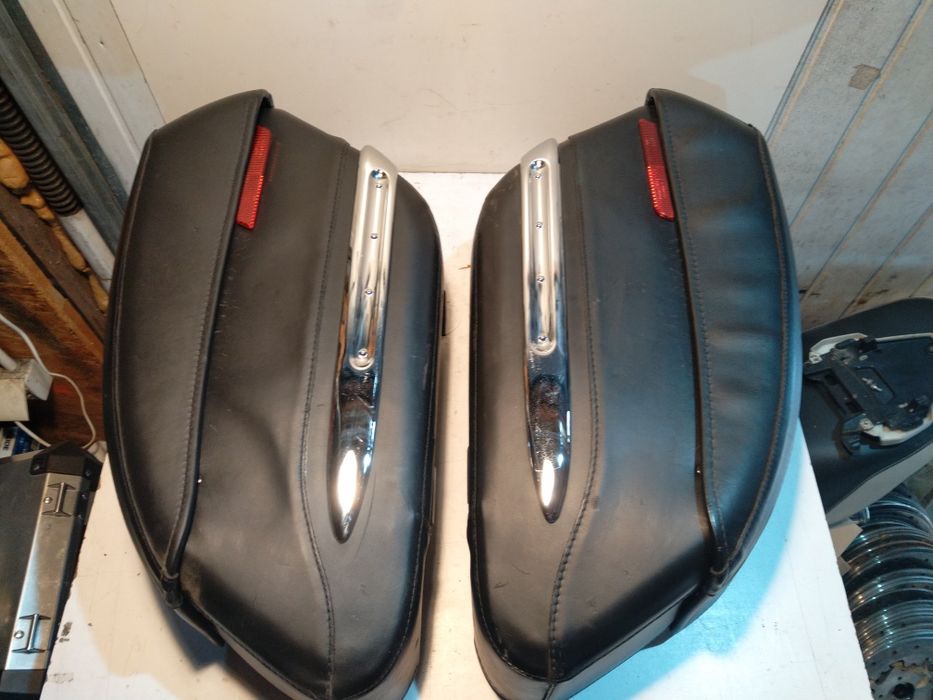 Harley Davidson road king kufry boczne nowe