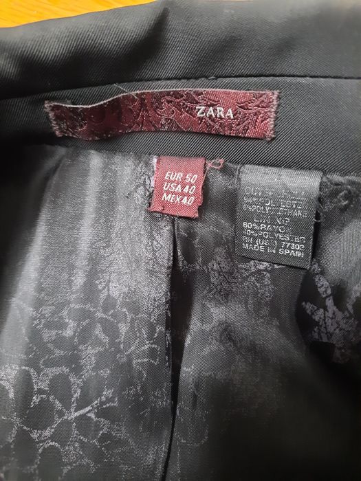 Fato preto da Zara