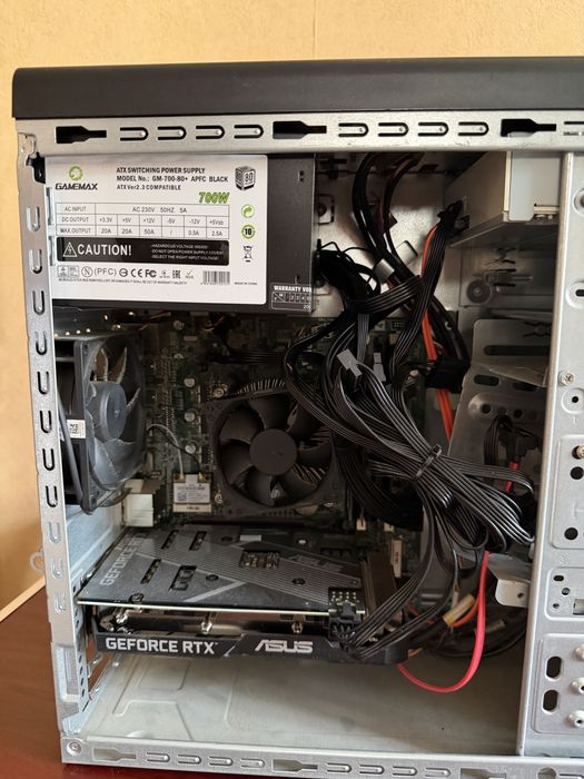 Ігровий компʼютер ASUS GeForce RTX 3060 12GB / Intel Core i7 / SSD / 700W