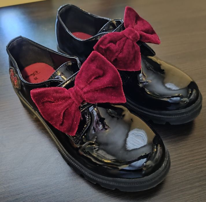 Buty loafersy czarne disney myszka miki rozmiar 35