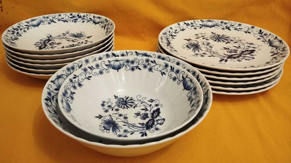 Сервіз столовий Zwiebelmuster (Цибулевий візерунок), Німеччина