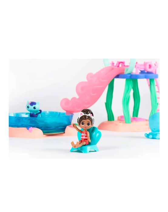 Koci Domek Gabi Basen Zestaw z figurkami kotków i akcesoriami