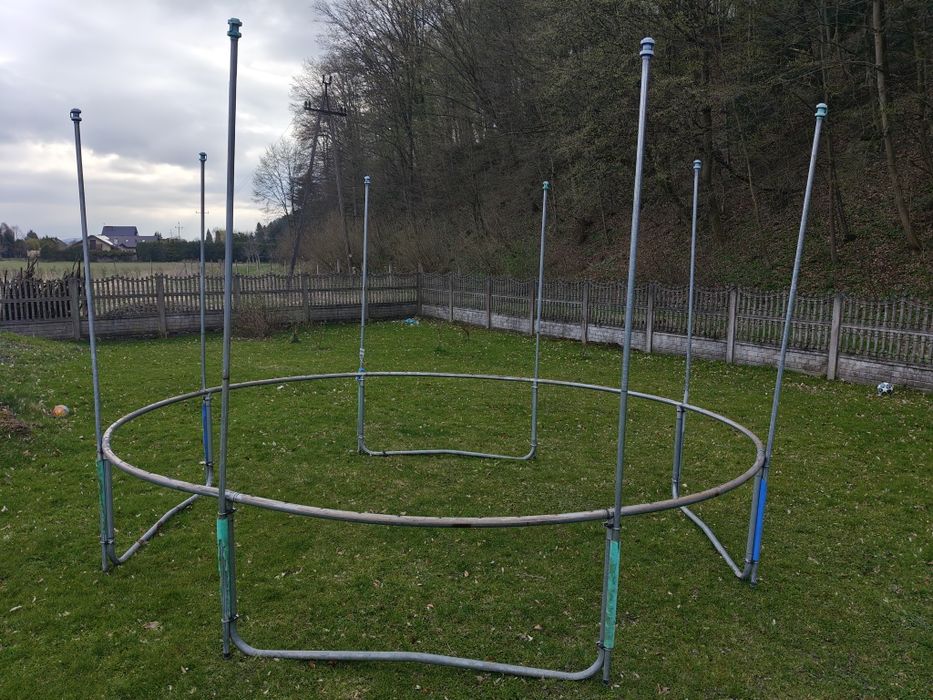Stelaż do trampoliny 400 cm + sprężyny trampolina. Trampoli