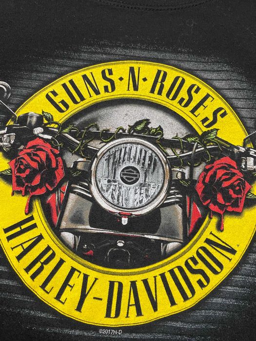 GUNS N' Roses x Harley Davidson r.XL oryginalna koszulka damska