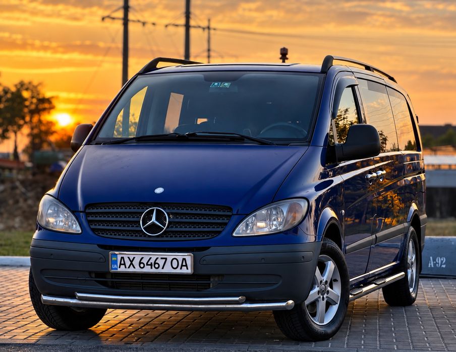 Mercedes Benz Vito 115 Пасажир 8+1!!! Сама довга база Extra Long  Ексклюзивний стан Автомобіля!!!