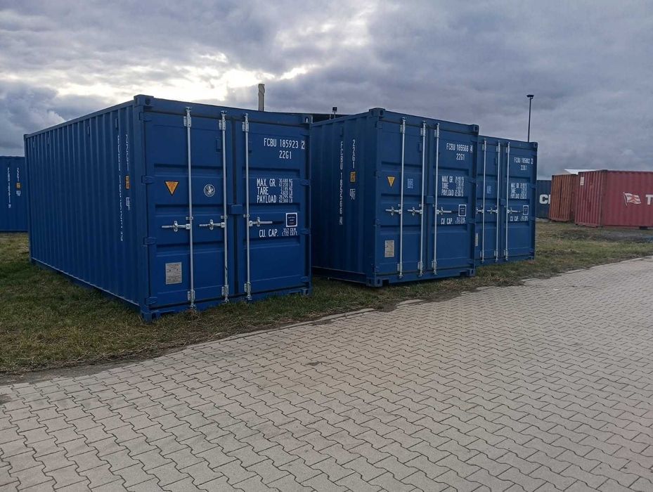 kontener morski 6M 12M  budowlany  magazyn -Strzelin