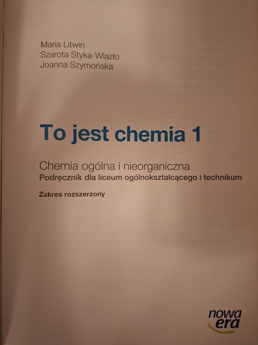 To jest chemia 1