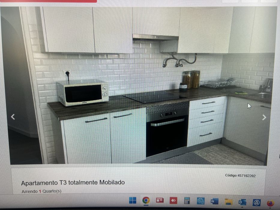 Arrendo 2 Quartos completamente mobilados.
