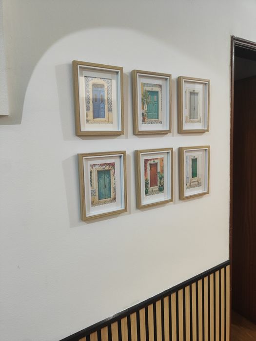 6 quadros com design