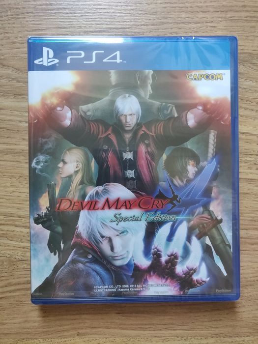 Devil May Cry 4 Edycja Specjalna limitowana Japońska nowa zafoliowana gra