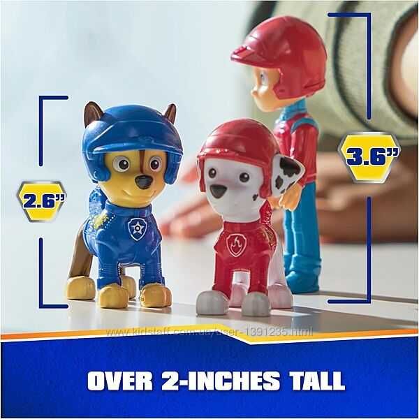 Набір фігурок Щенячий патруль Відважна команда з 7 фігурок Paw Patrol