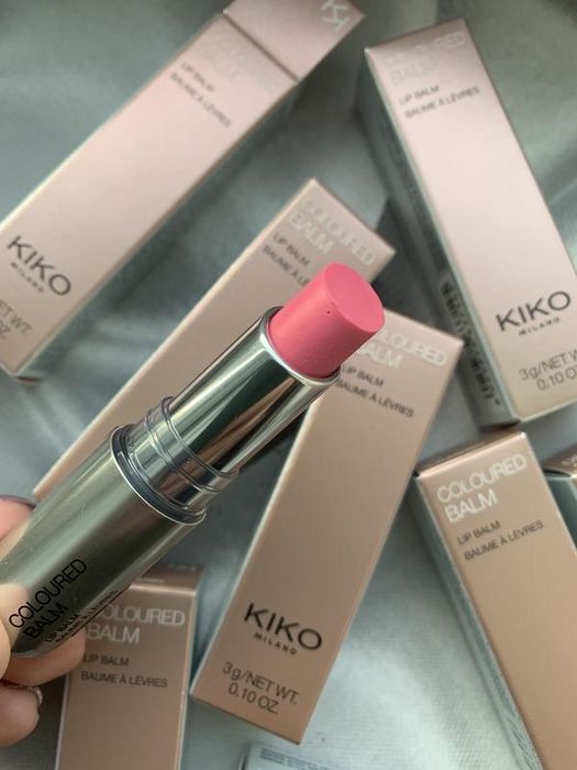 Бальзам для губ Kiko Milano Coloured Balm 08. Кіко Мілано. Зволожуючий
