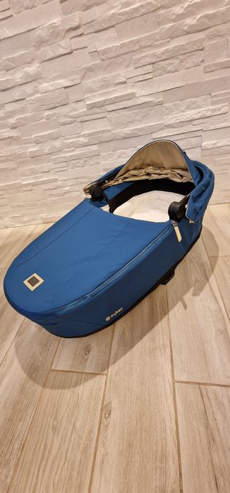 Priam 4.0 Cybex Mountain Blue gondola + gratisy Nowa na gwarancji