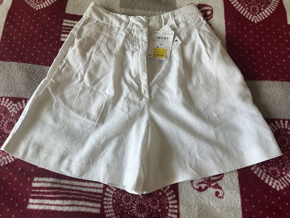Лляні шорти XS-S