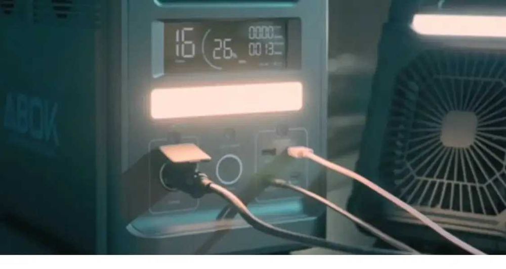 Зарядна станція Abok ДБЖ (ИБП)4000W/2000W 1536Wh.Супер