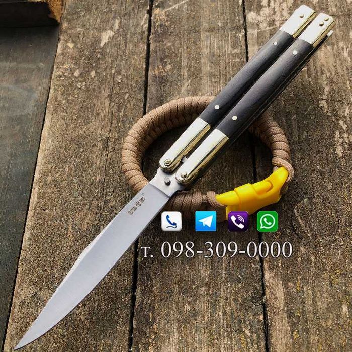 Нож Балисонг/Нож Бабочка/Балисонг/"Black Prince"