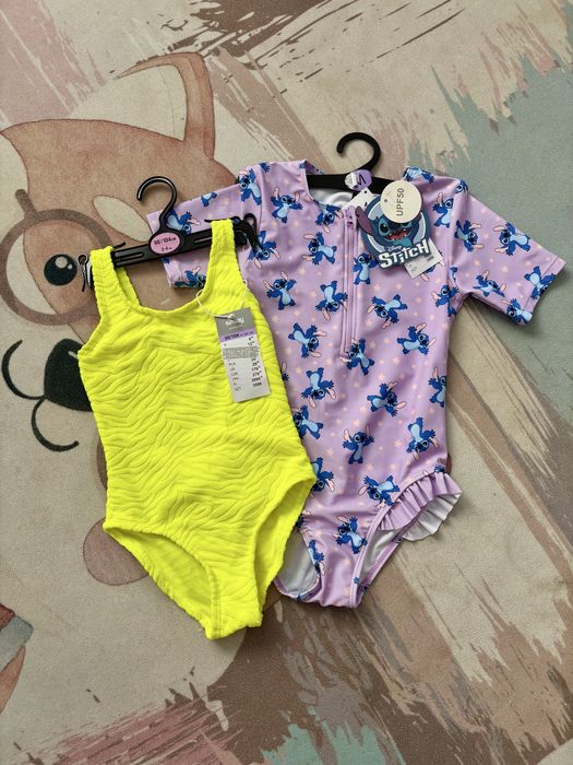 Купальники на дівчинку 3-4 роки, нові