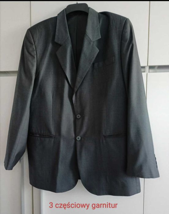 3 częściowy garnitur męski komplet
