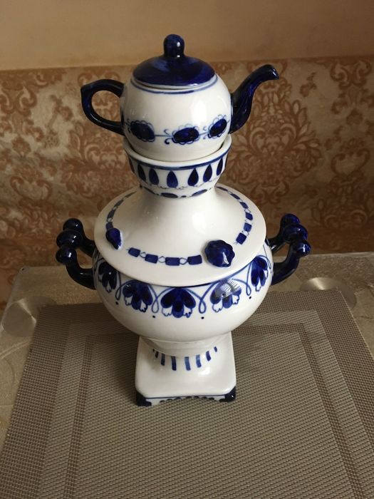 Самовар Гжель фарфор