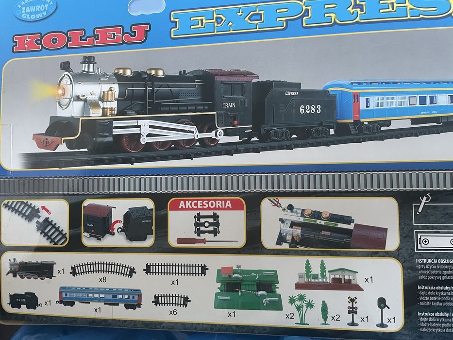 Kolejka express tory jak nowa