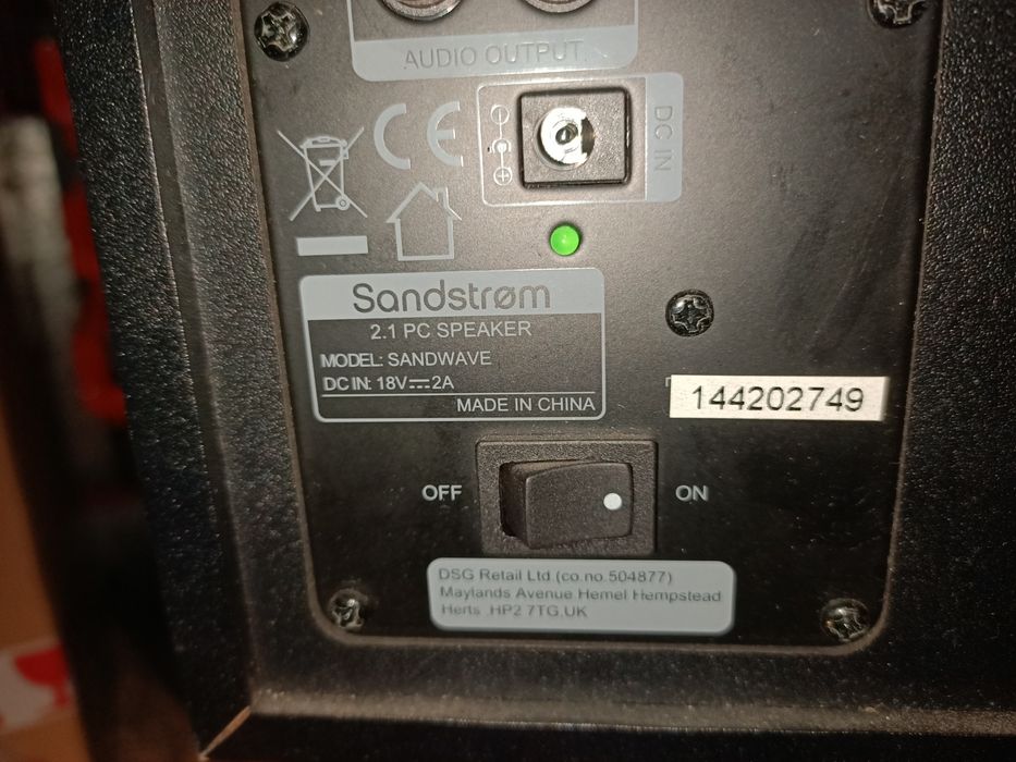 Subwoofer Soundstorm Sandwave 20W RMS, dwie satelity od Logitech