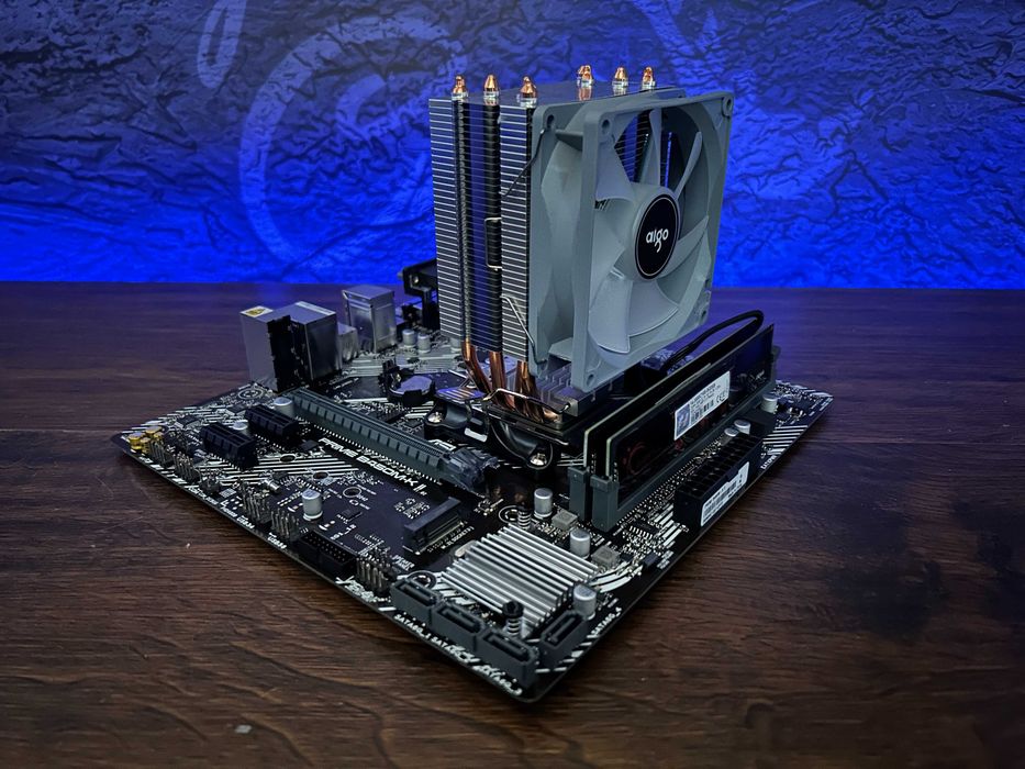 Бесплатная доставка! Комплект Ryzen 7 5700X/16GB DDR4 Новый!
