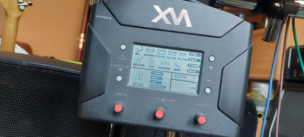 Perkusja elektroniczna XM z E-drumset z Mesh heads