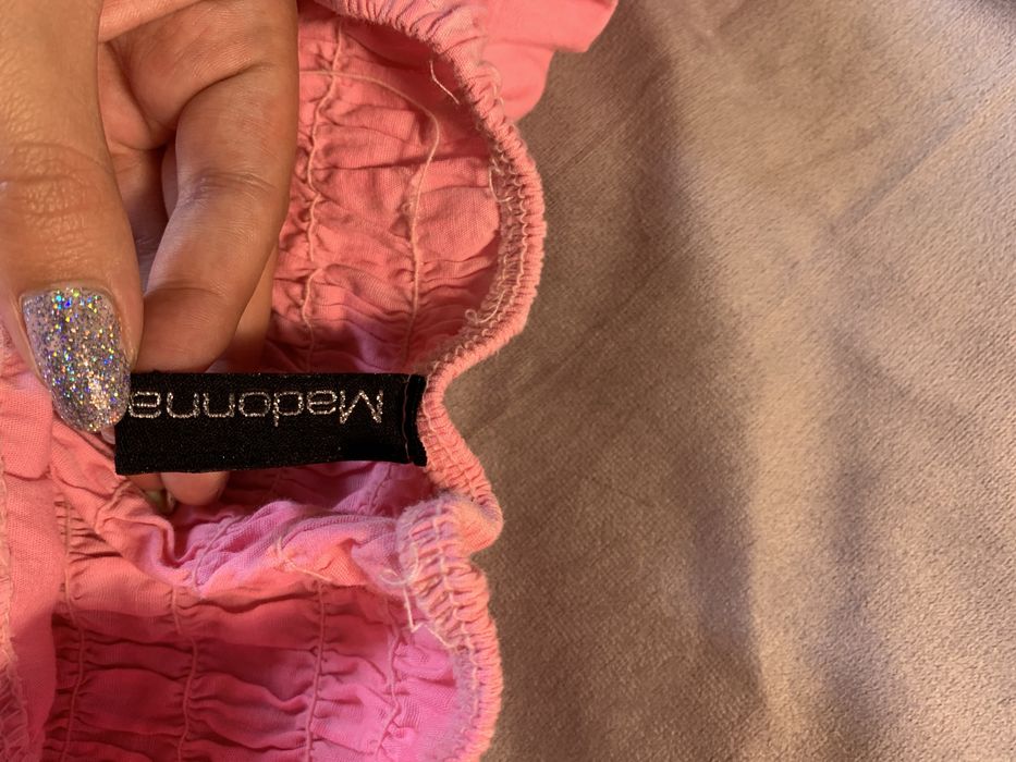 Madonna sukienka rozowa dziewczeca S XL costplay