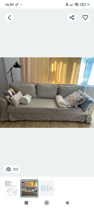 Sofa nowoczesna 3 osobowa
