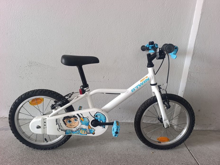 Bicicleta 16 polegadas 4, 5-6 anos inuit B'Win