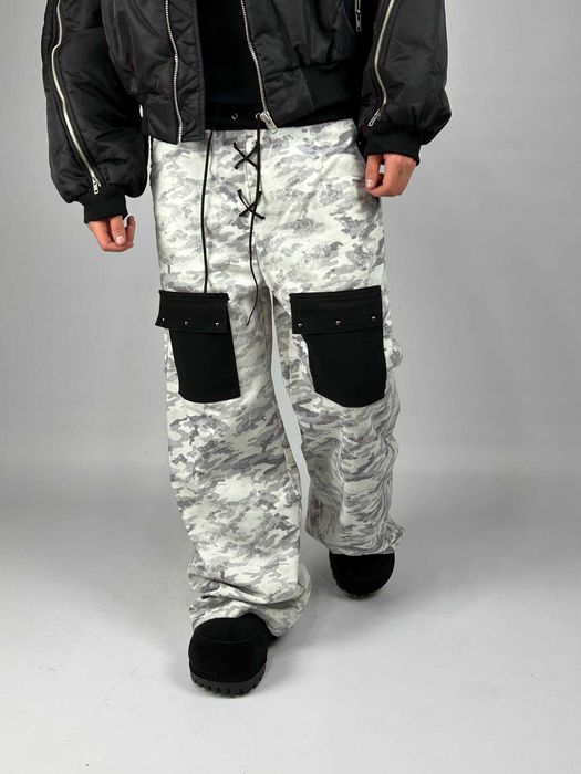 Штани сірі камо камуфляж camo pants archive архив кастом штаны джинсы