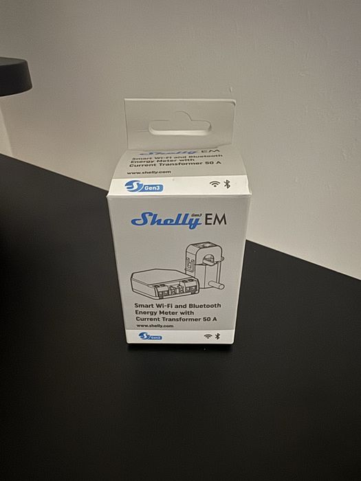 Shelly EM Gen3 + pinça 50A