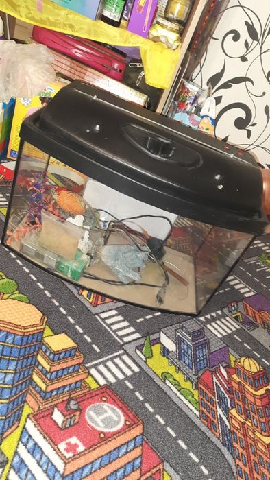 Продам акваріум з усім обладнанням