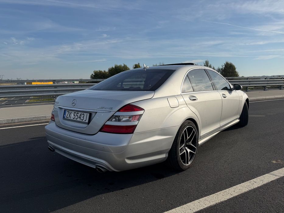 Mercedes-Benz Klasa S Mercedes-Benz S550 Long W221 AMG 2007 V8 LPG 388koni