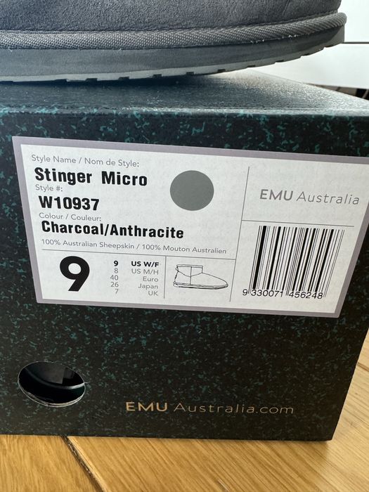 Buty zimowe Emu Australia szare 40
