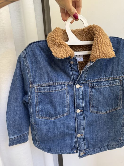 Куртка Zara шерпа  116