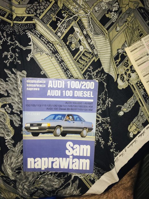 Książka Audi 100 Sam naprawiam.