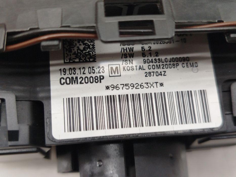 Comutador luzes,piscas,limp vidros e fita airbag - PEUGEOT 508 SW I (8E_) | 10 - 18