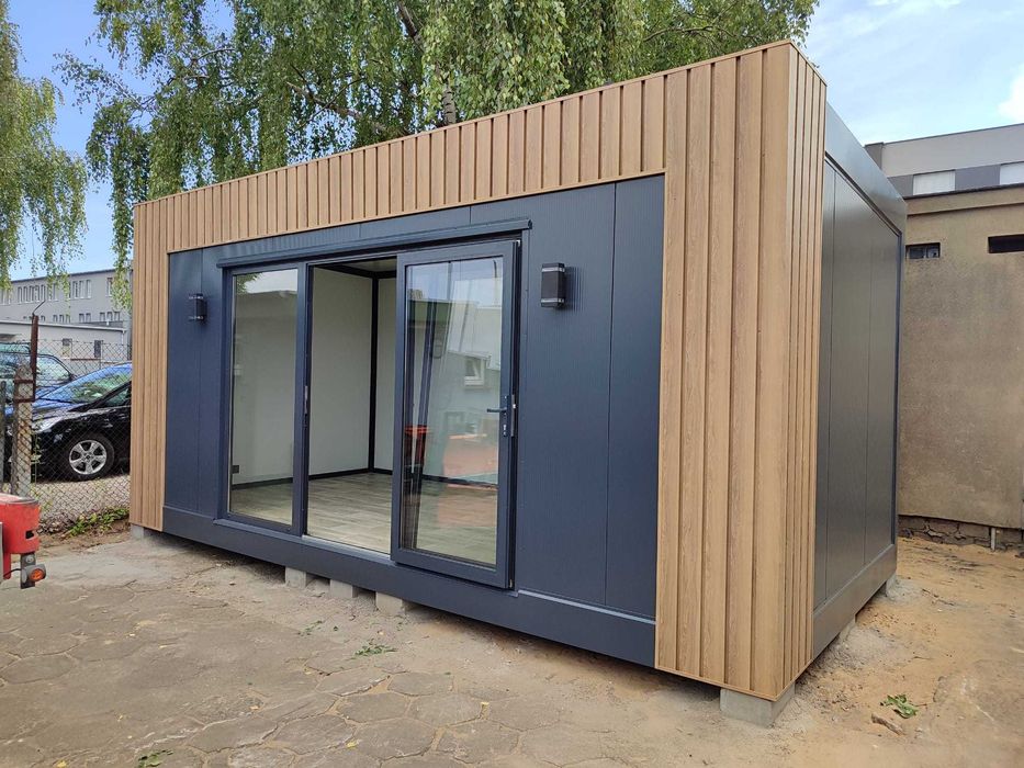 Pawilon Biurowy Handlowy Usługowy Mobilny Kiosk Sklep PREMIUM