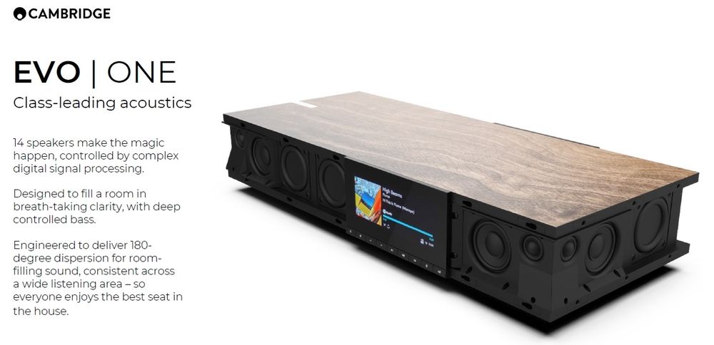 Cambridge audio Evo One Аудіо система HI-FI